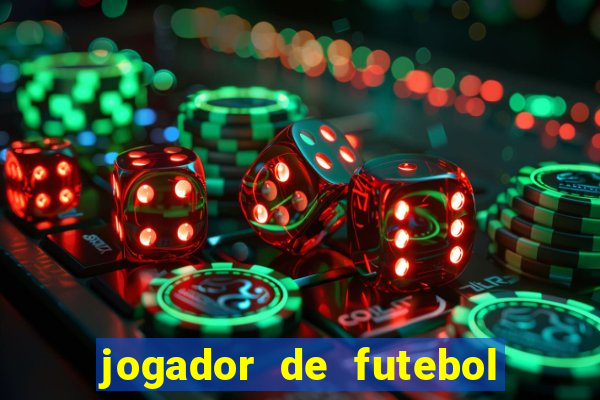 jogador de futebol de pau duro